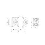 1310 Series Customized LQ31HR006 Double Cardan CV Head