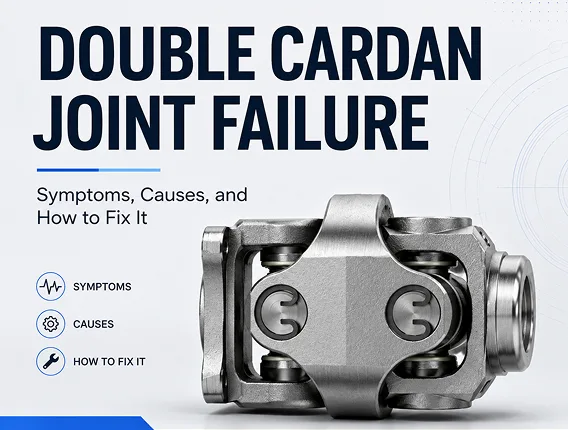 Double Cardan Joint Failure: Symptoms, Causes, and How to Fix It
