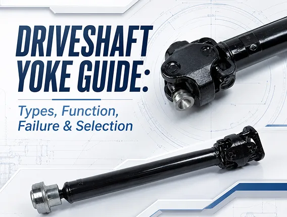 Driveshaft Yoke Guide: Types, Function, Failure & Selection