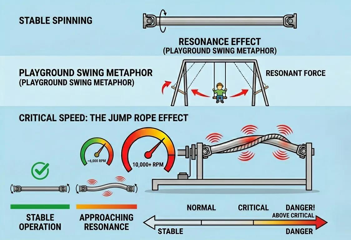 Driveshaft Critical Speed Diagram
