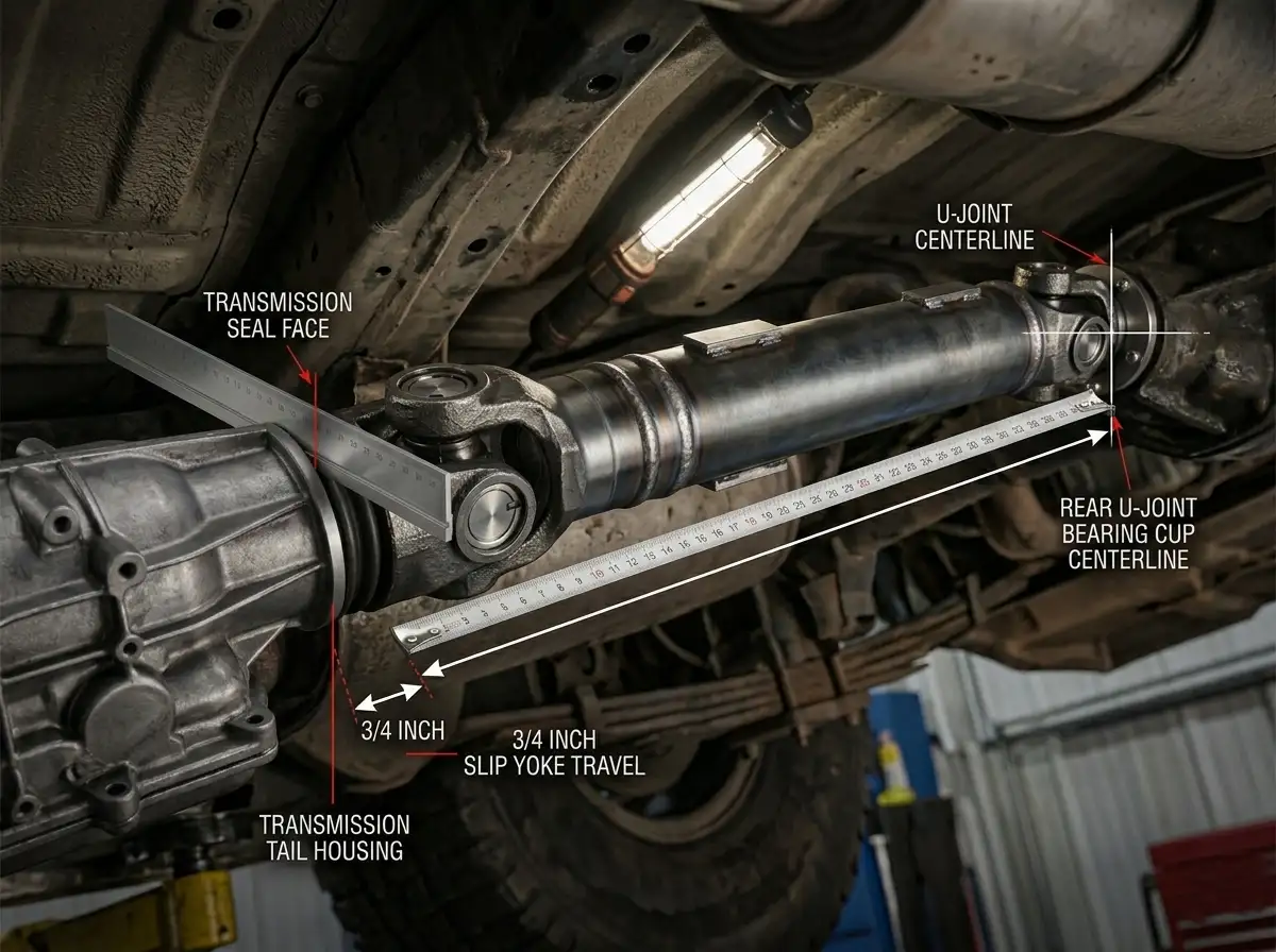 Driveshaft Length Measurement